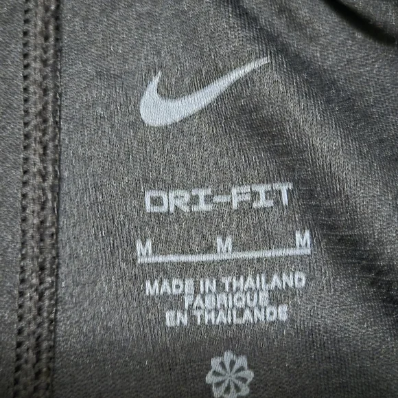 Nike Black Shorts with Orange Stripes - Picture 5 of 7